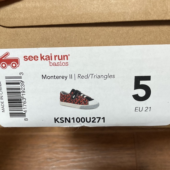 COPY - NWT See Kai Run toddler sneakers various sizes - Picture 5 of 5